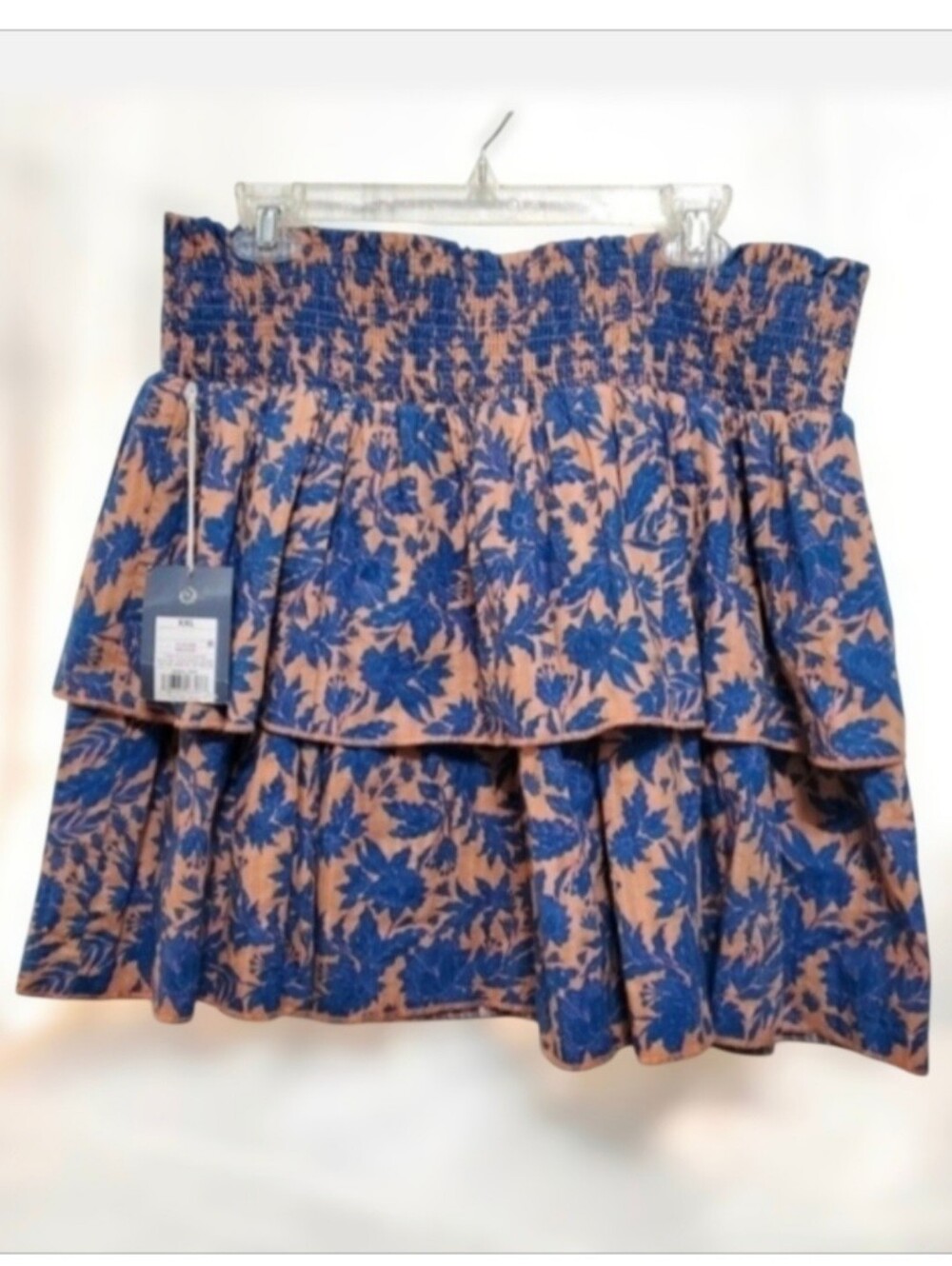 Universal Thread Tiered Ruffle Floral Mini Skirt